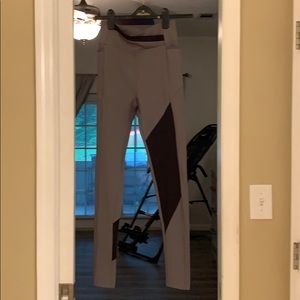 Gymshark Arymetric Leggings  - Smokey gray & black